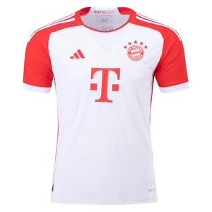 adidas Bayern Munich Authentic Home Jersey 23/24 (White/Red)