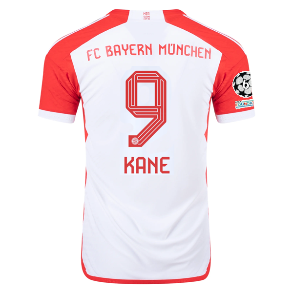 adidas Bayern Munich Authentic Harry Kane Home Jersey w Champions Lea Soccer Wearhouse