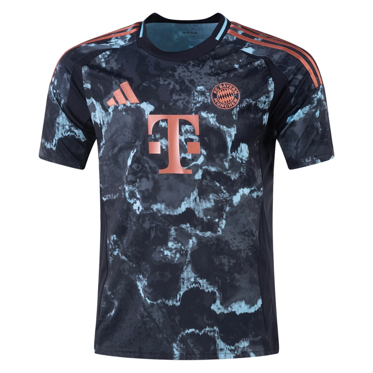 adidas Bayern Munich Away Jersey 24/25 (Black/Copper/Blue