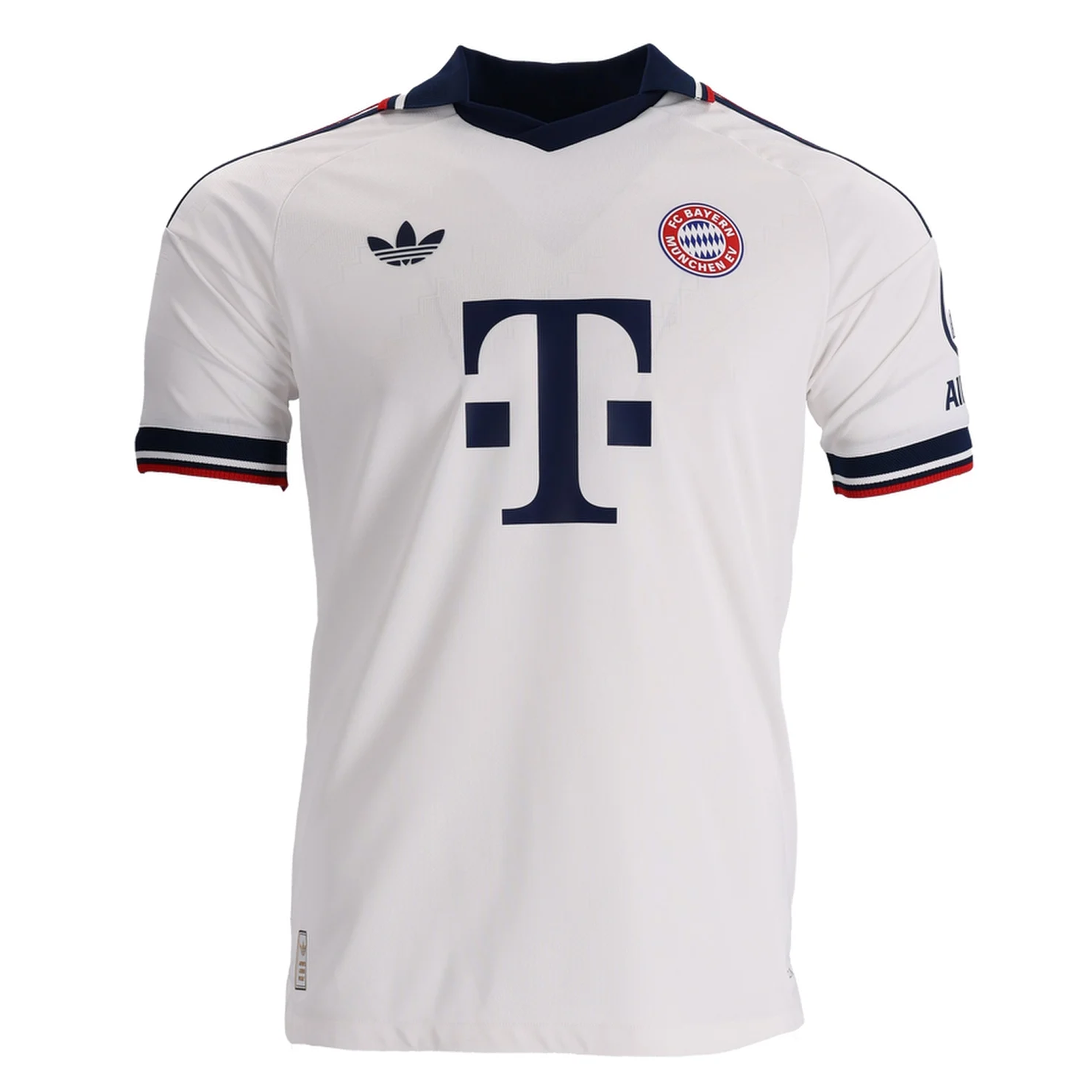 adidas Mens Bayern Munich Authentic Away Jersey 26/27 (White)