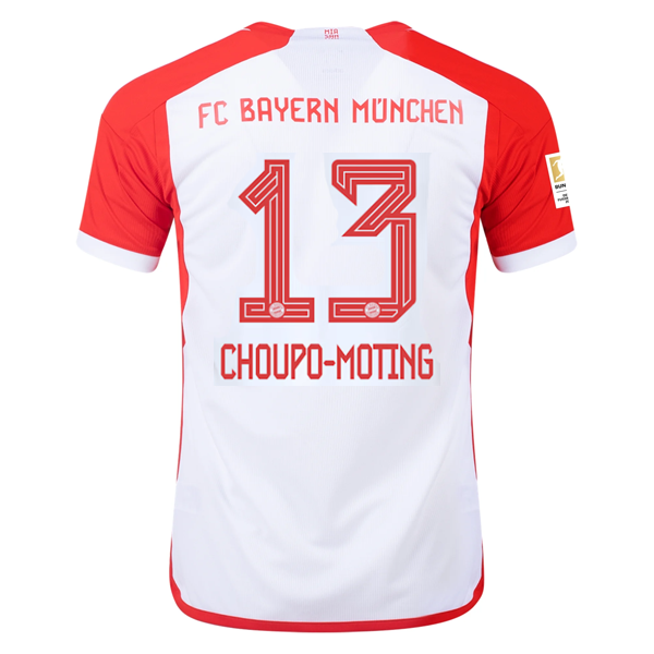 adidas Bayern Munich Eric Maxim Choupo-Moting Home Jersey 23/24 w/ Bun ...