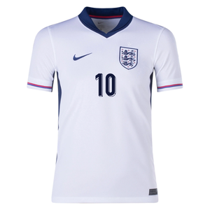 Nike Youth England Jude Bellingham Home Jersey 24/25 (White/Blue Void)