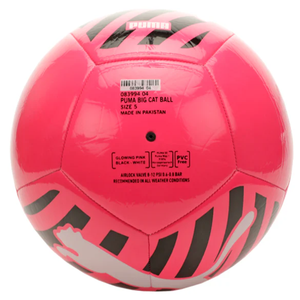 Puma Big Cat Training Ball (Glowing Pink)