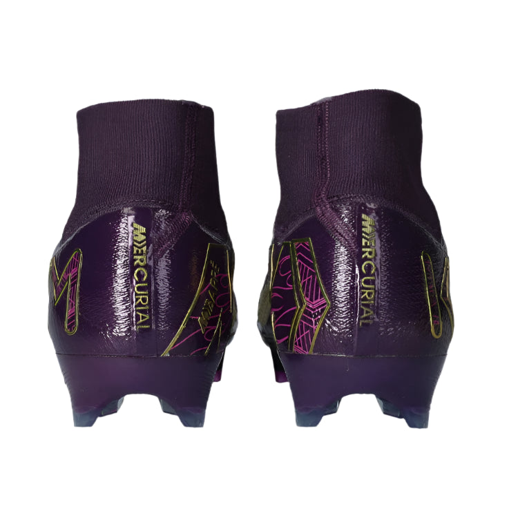 Nike Zoom Superfly 10 Elite Kylian Mbappe KM FG Soccer Cleats (Grand Purple/Pale Ivory)