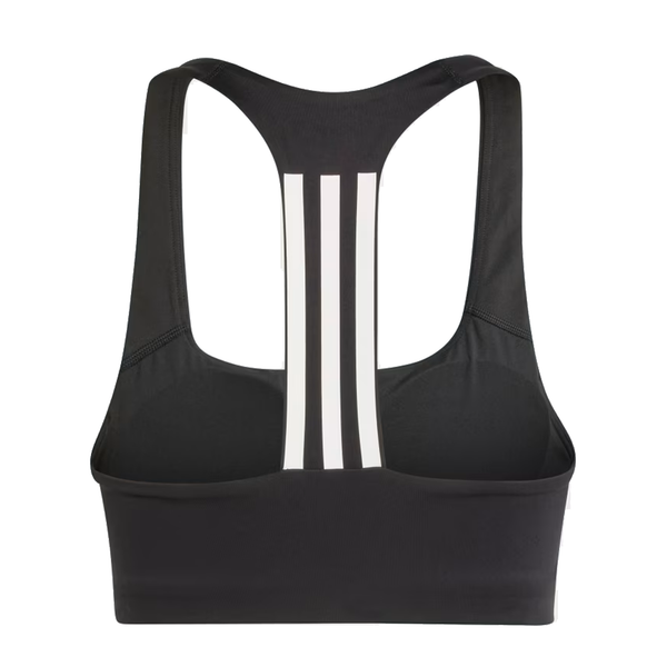 adidas Women's Powerimpact Sports Bra (Black) - Soccer Wearhouse