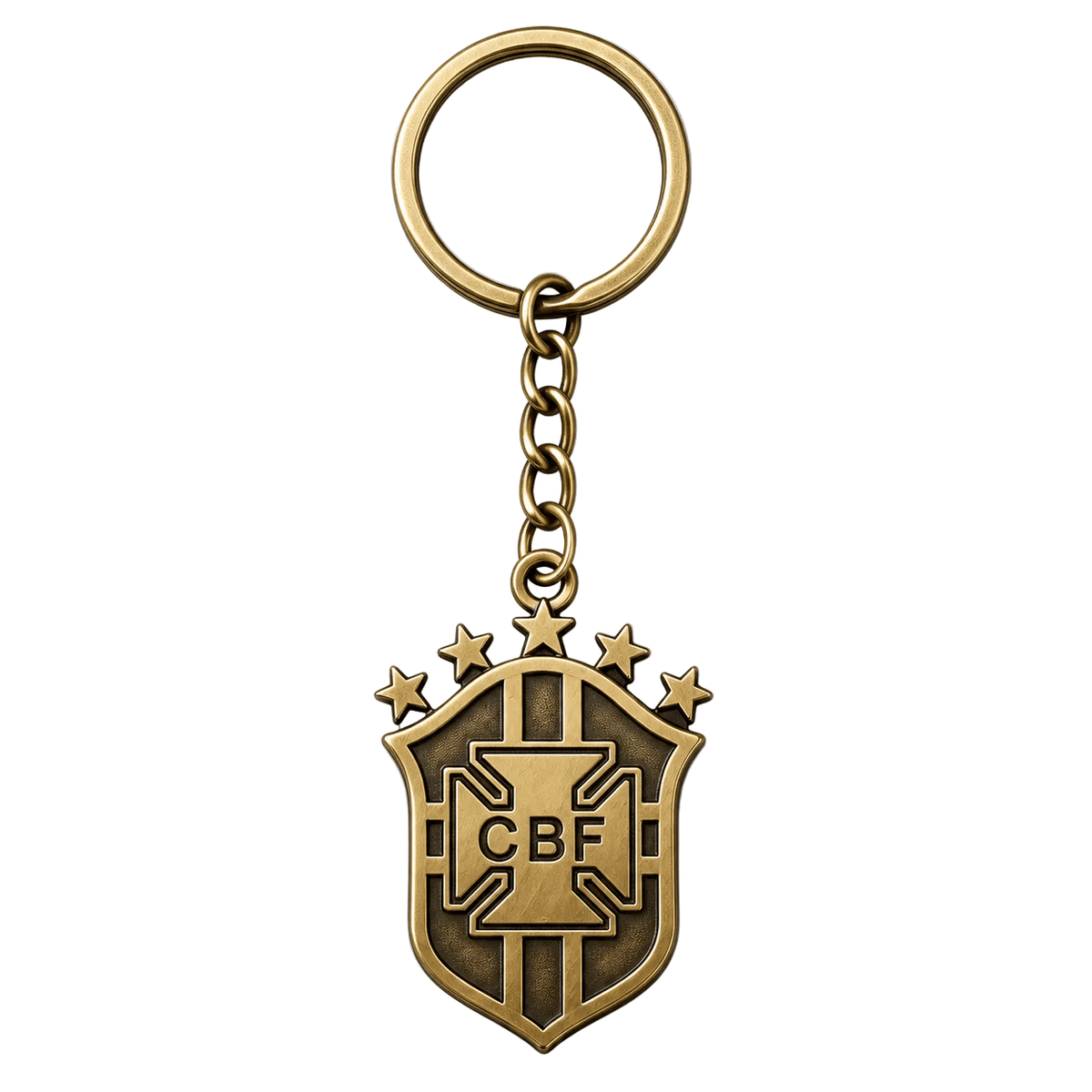 Brazil National Team Metal Keychain | SoccerWearhouse