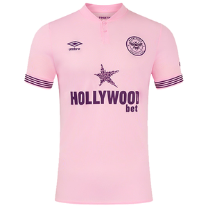 Umbro Brentford Away Jersey 24/25 (Pink)