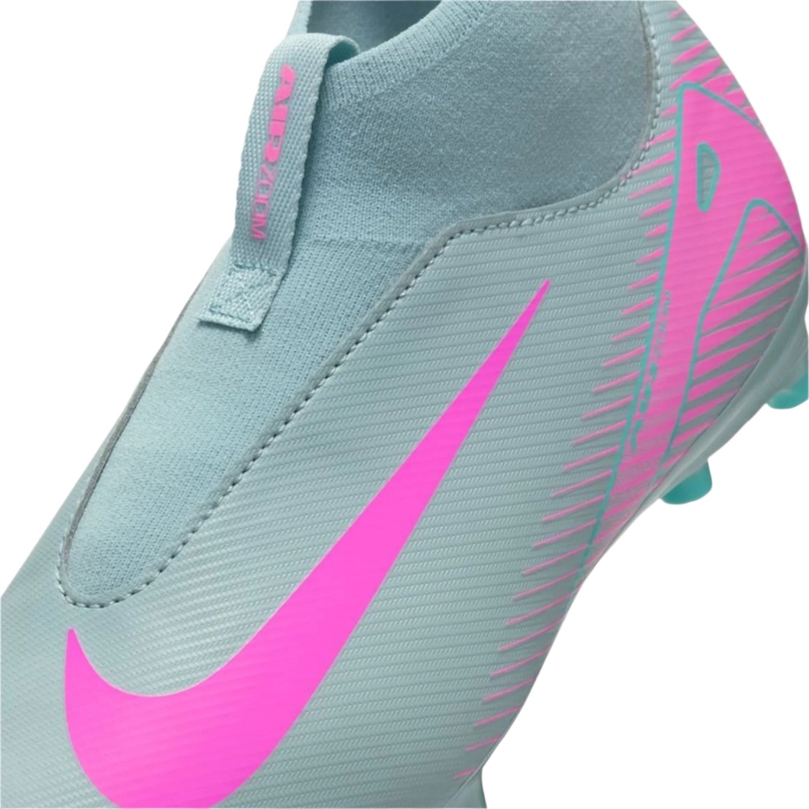 Nike Jr Zoom Superfly 10 Academy FG/MG Soccer Cleats (Ocean Cube/Pink Blast)