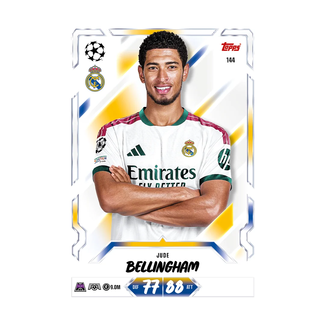 Topps UCL 26/27 Match Attax #1 Chart Toppers Cards (Green/Red)