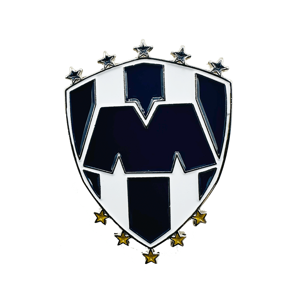 C.F. Monterrey Enamel Pin | SoccerWearhouse