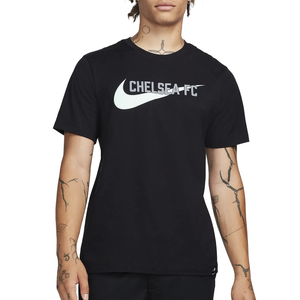 Nike Paris Saint-Germain Swoosh T-Shirt 23/24 (Black)