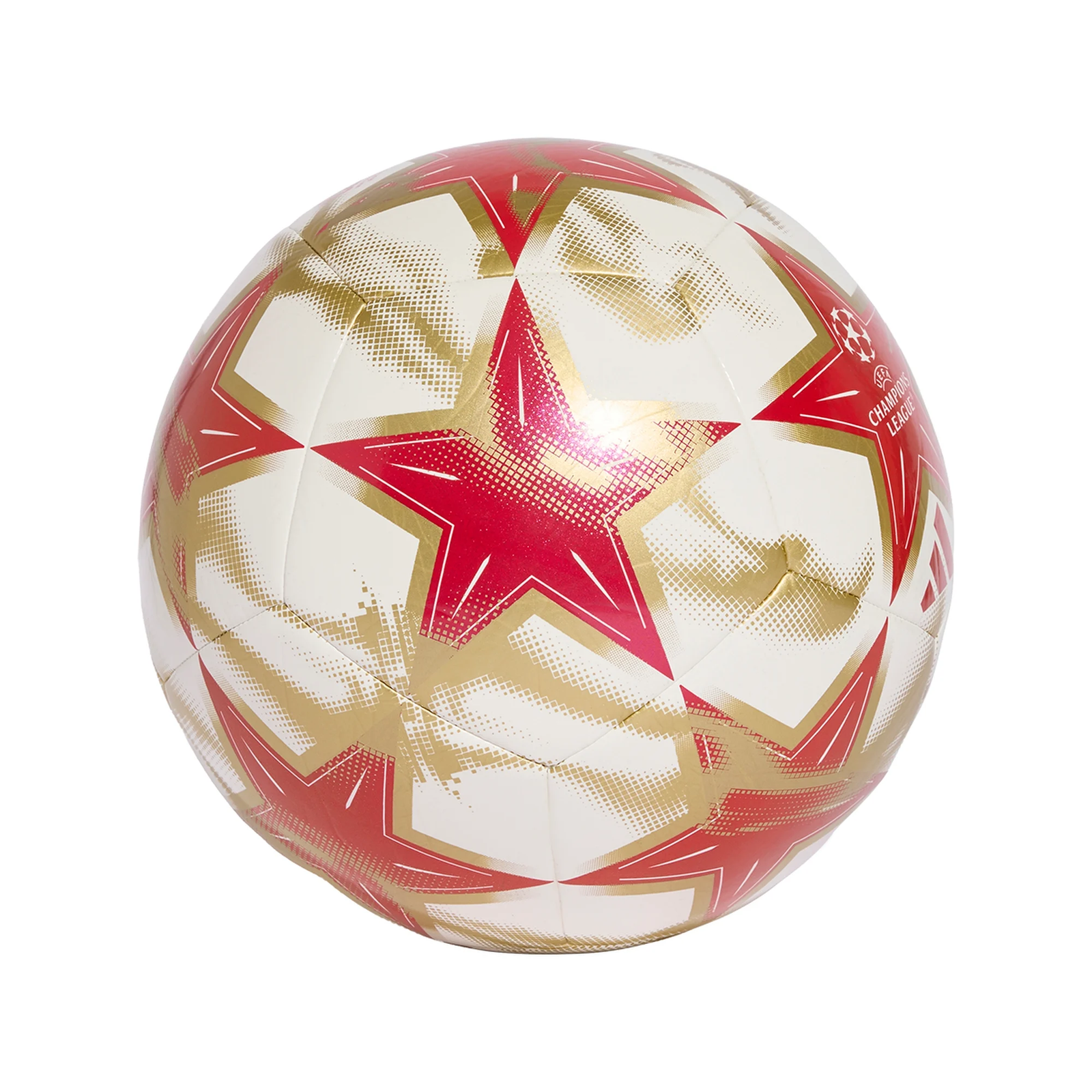 adidas UEFA Champions League Club Ball 26/27 (White/Red/Gold)