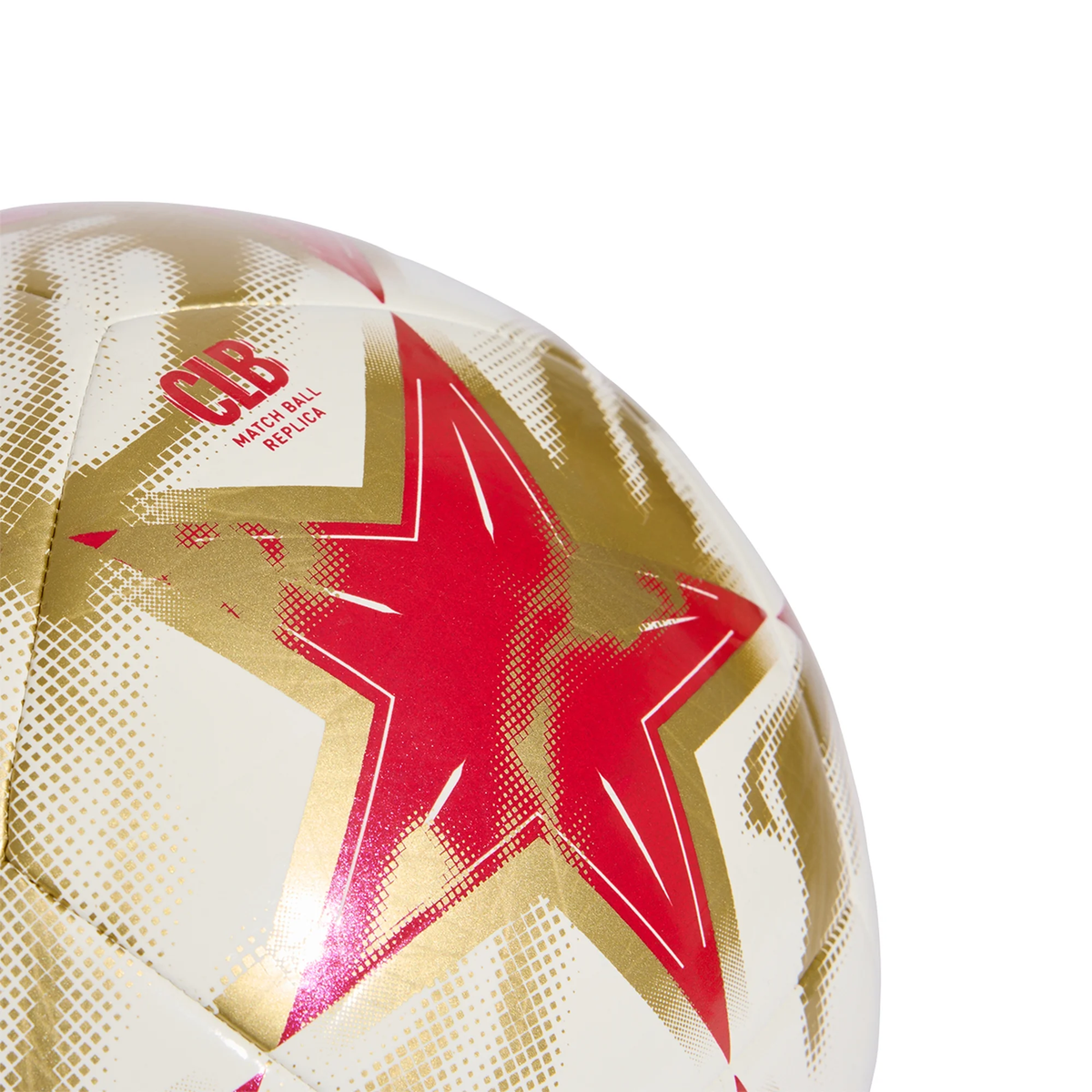 adidas UEFA Champions League Club Ball 26/27 (White/Red/Gold)