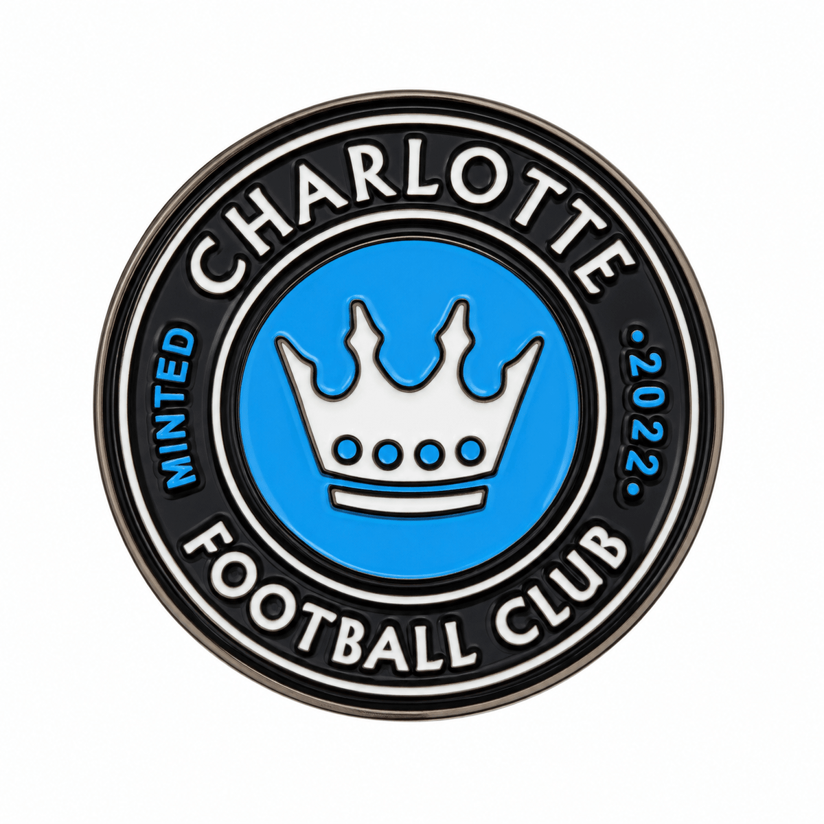 Charlotte FC Enamel Pin | SoccerWearhouse
