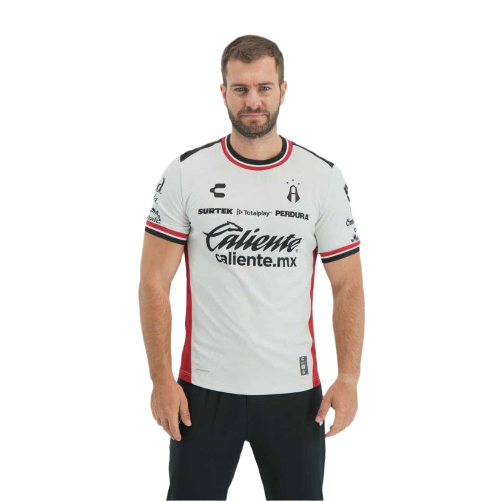 Charly Atlas 25/26 Away Jersey (White) | SoccerWearhouse