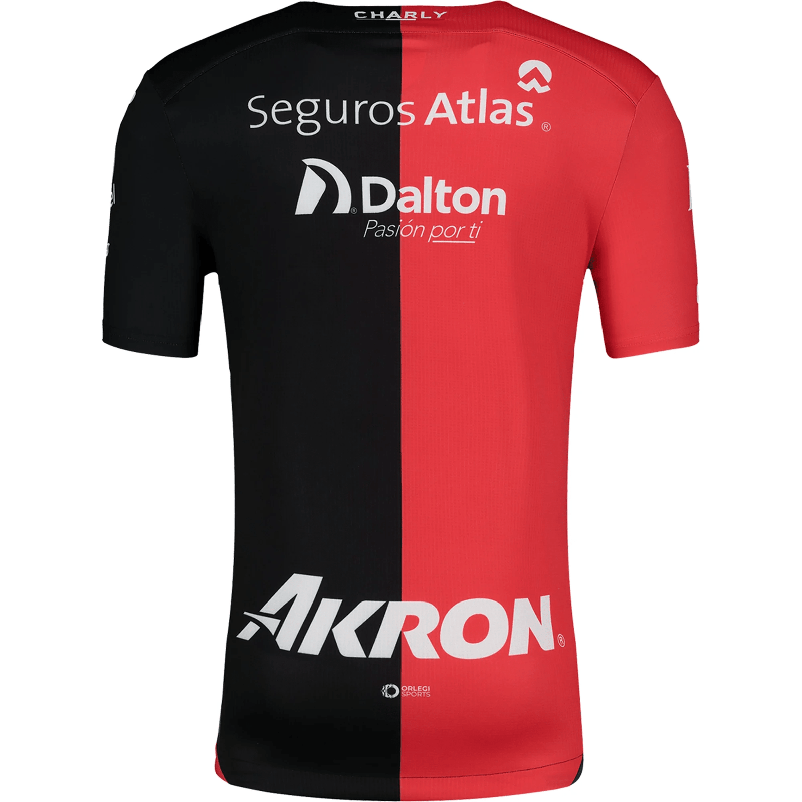 Charly Atlas Idekel Dominguez Home Jersey 24/25 (Red/Black) | SoccerWearhouse
