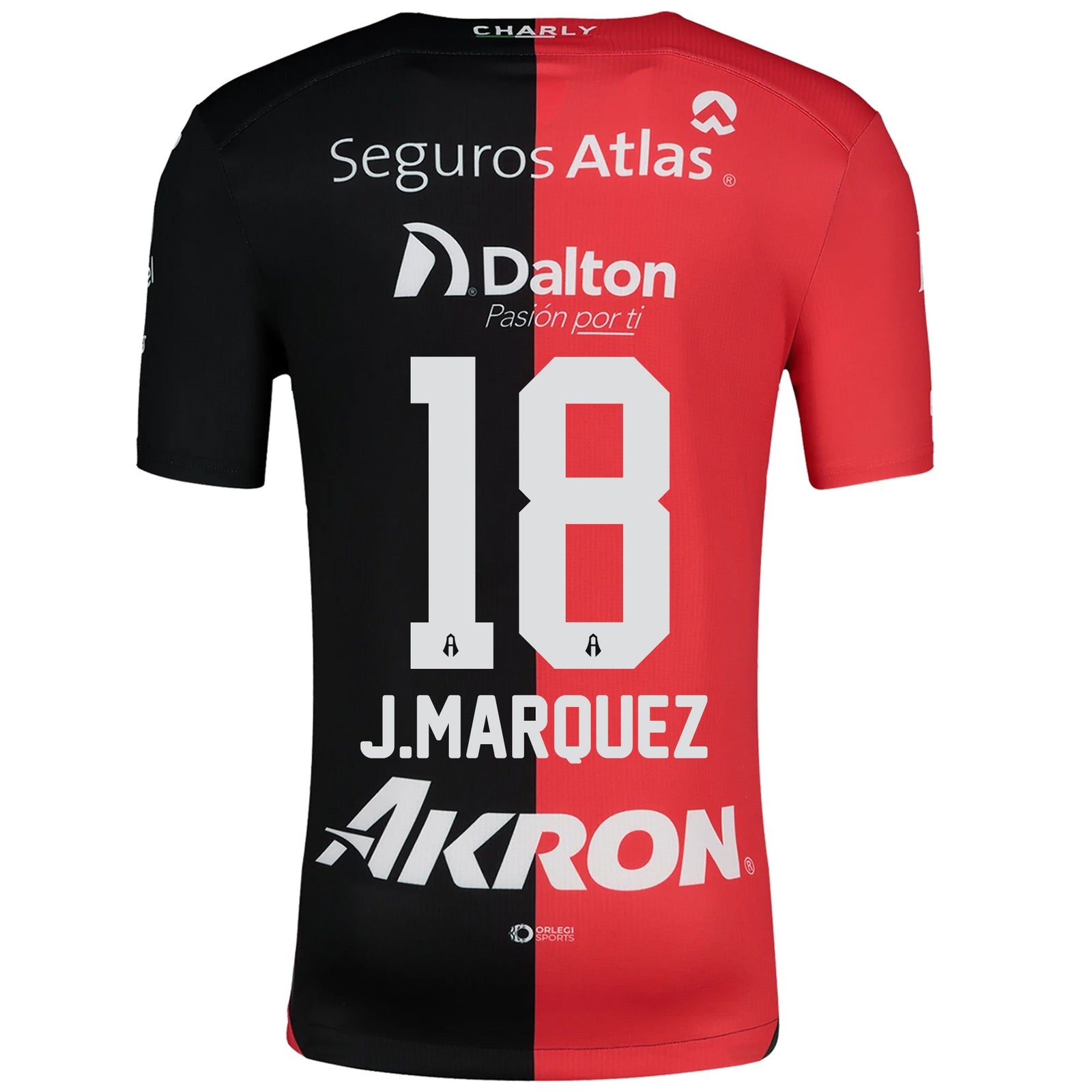 Charly Atlas Jeremy Marquez Home Jersey 24/25 (Red/Black) | SoccerWearhouse