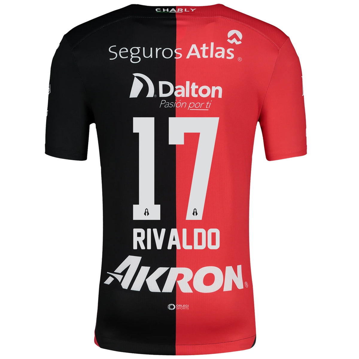 Charly Atlas Jose Lozano Home Jersey 24/25 (Red/Black) | SoccerWearhouse