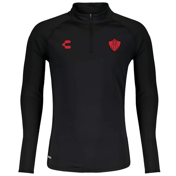Charly Atlas Training Top Jacket (Black/Red) | SoccerWearhouse
