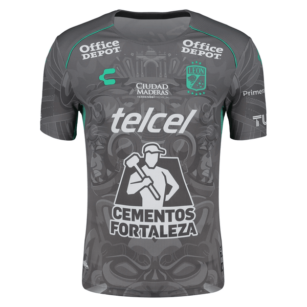 Charly Jhonder Cadiz Leon Third Jersey 24/25 (Grey/Green)