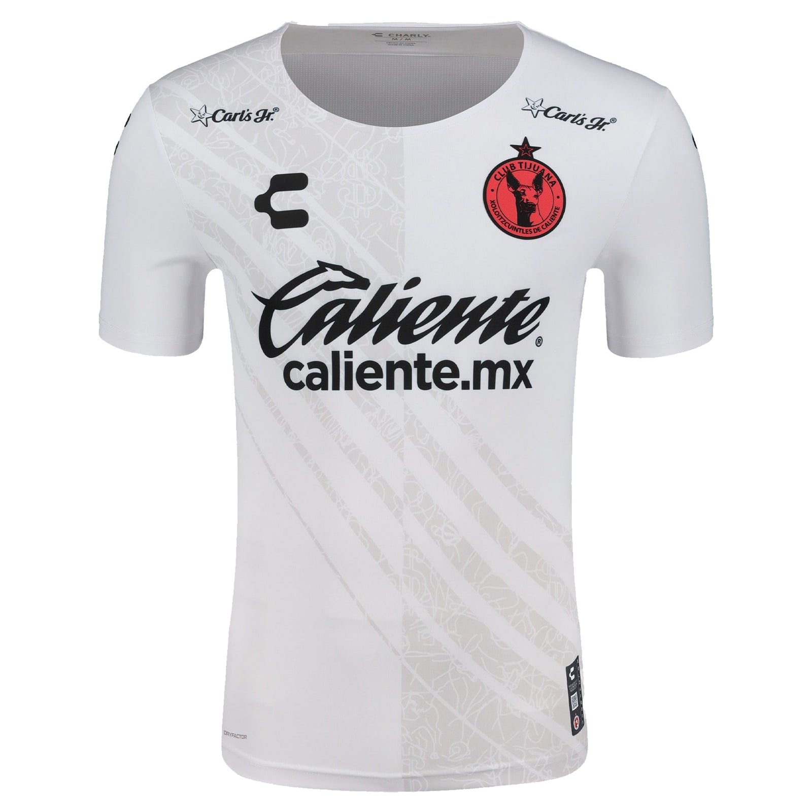 Charly Club Tijuana Xolos Third Goalkeeper Jersey 24/25 (White) | SoccerWearhouse