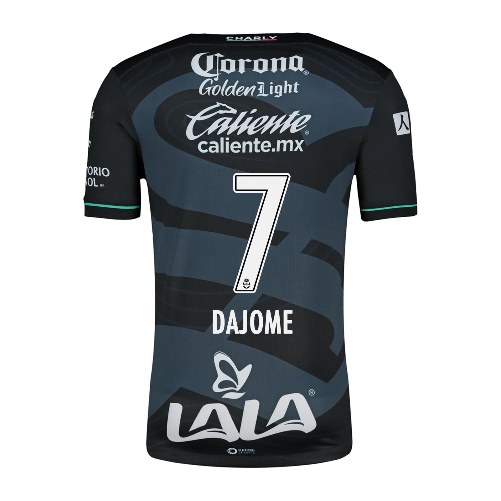 Charly Cristian Dajome Santos Third Jersey 24/25 (Black/Grey) | SoccerWearhouse