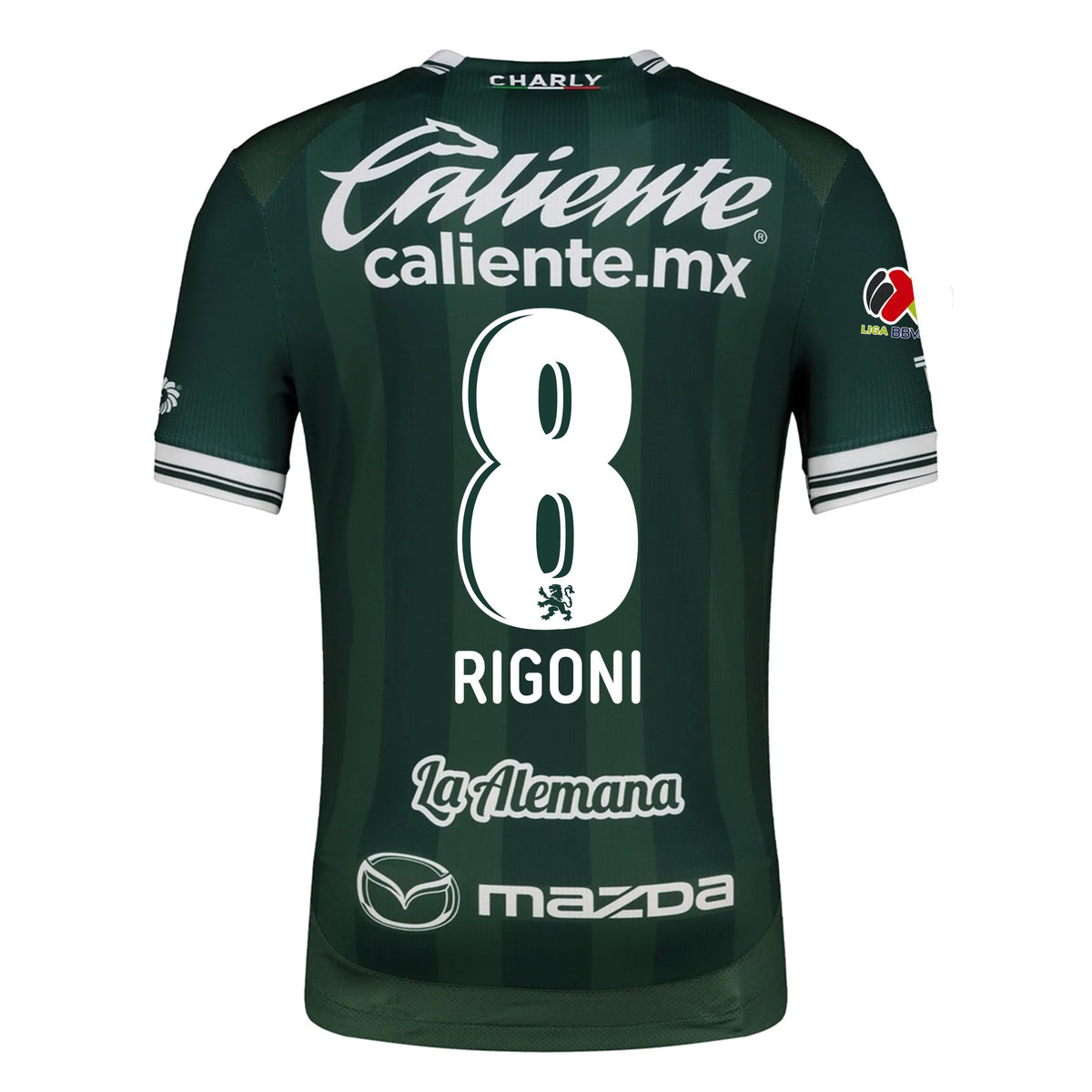 Charly Emiliano Ariel Rigoni Men's Leon FC Home Jersey 25/26 w/ BBVA Liga Patch (Green) | SoccerWearhouse