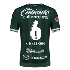 Charly Fernando Beltran Men's Leon FC Home Jersey 25/26 w/ BBVA Liga P