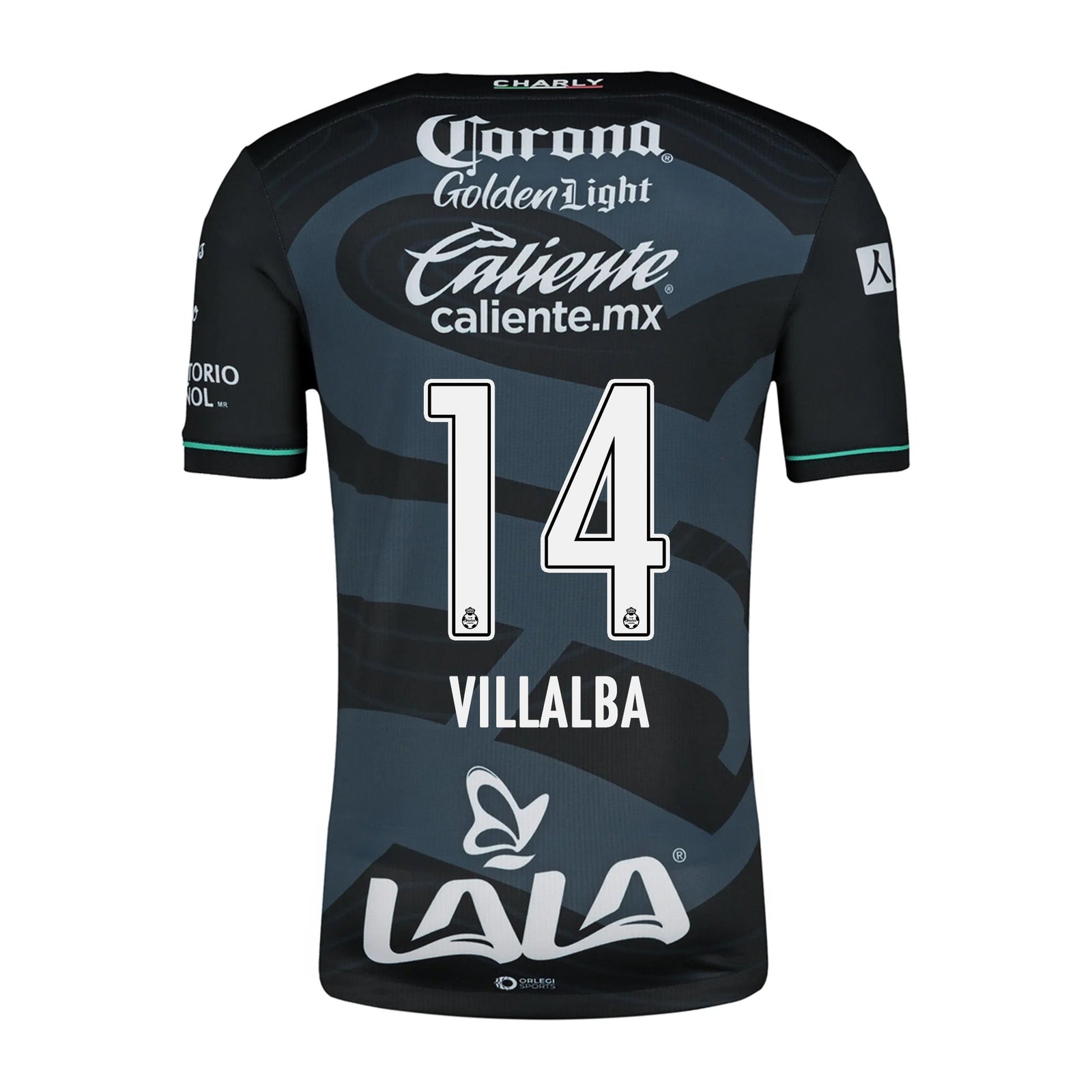 Charly Fran Villalba Santos Third Jersey 24/25 (Black/Grey) | SoccerWearhouse