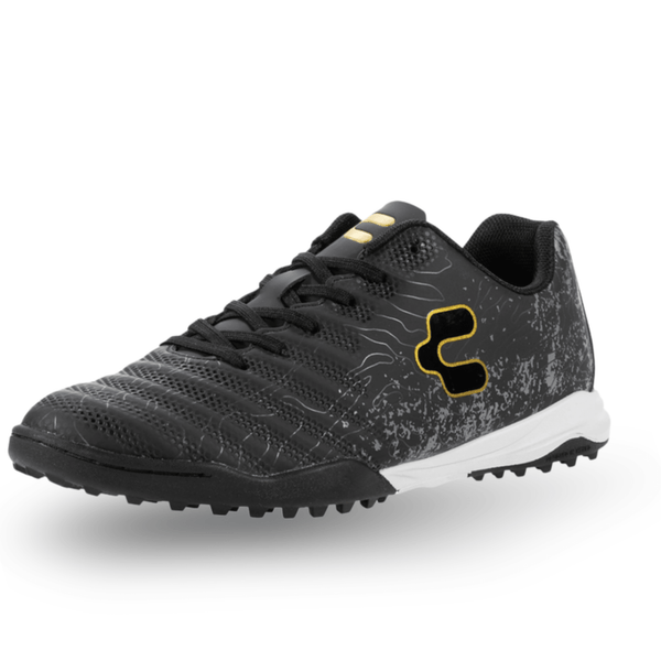 Charly Hotcross 4.0 TF Turf Soccer Shoes (Black/Gold) display picture 1