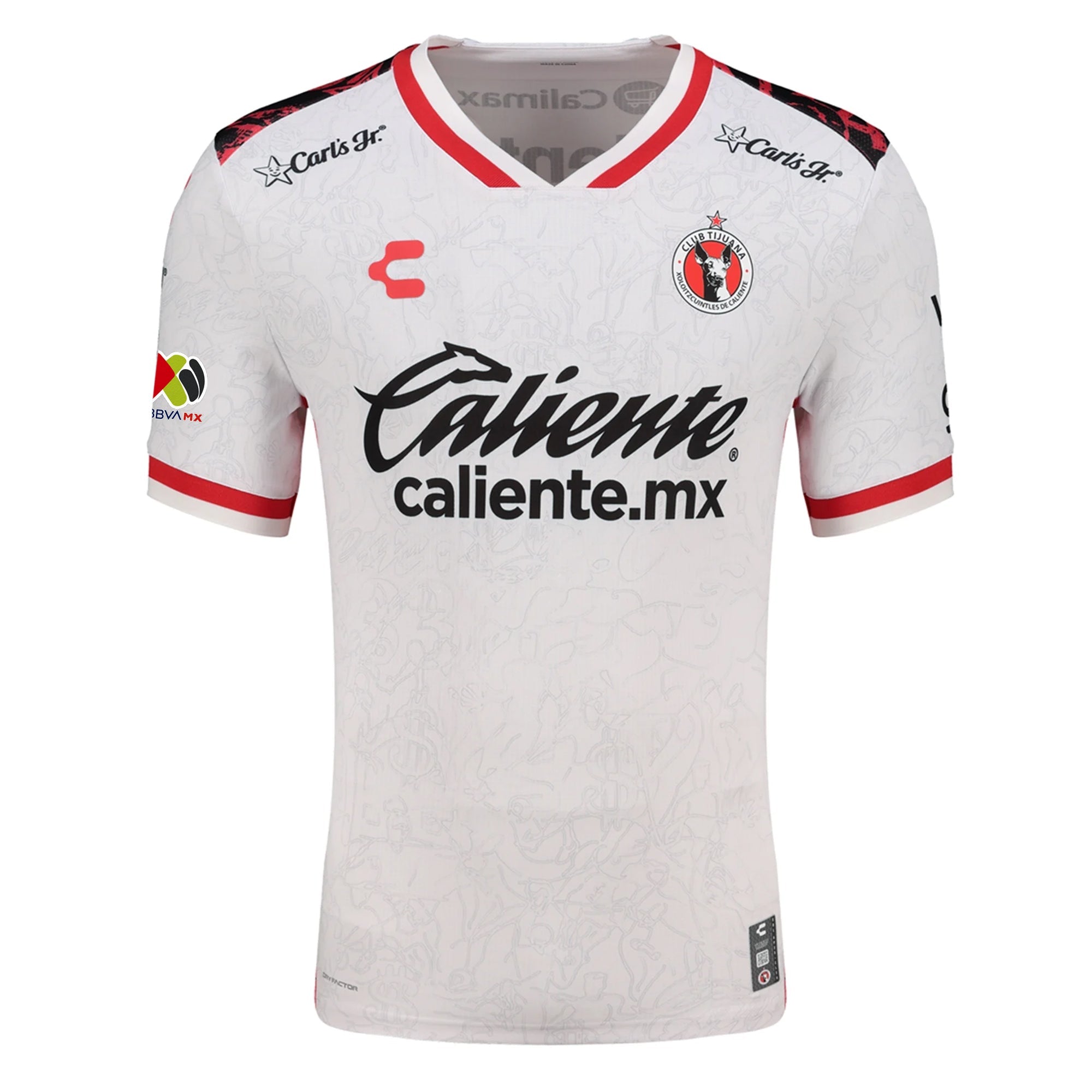 Charly Gilberto Mora Men's Xolos De Tijuana Away Jersey 25/26 w/ BBVA