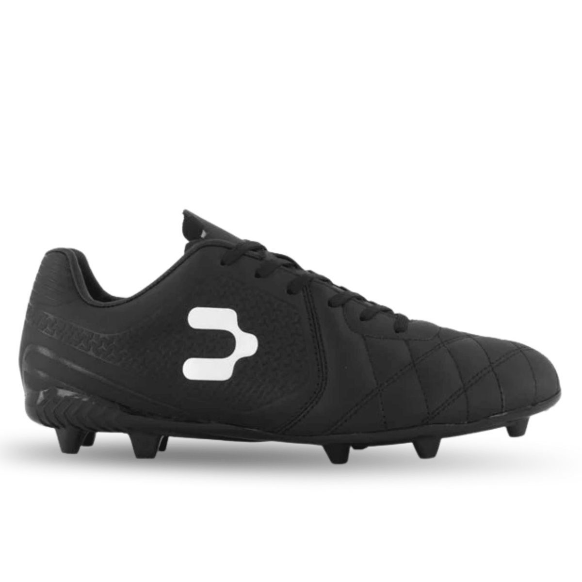 Charly Legendario 2.0 LT Firm Ground Soccer Cleats (Black/White) | SoccerWearhouse