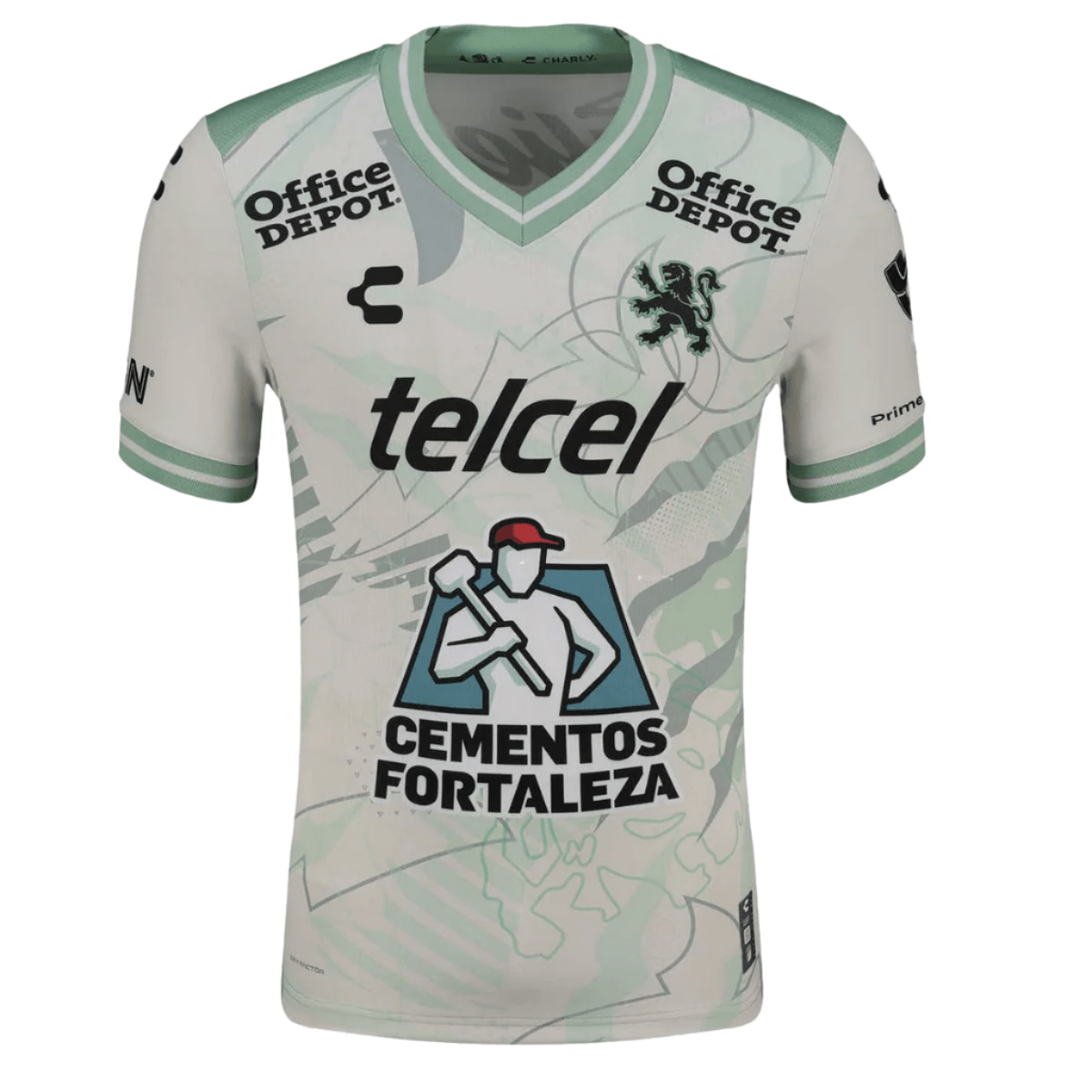 Charly León 25/26 Away Jersey (Light Gray) | SoccerWearhouse