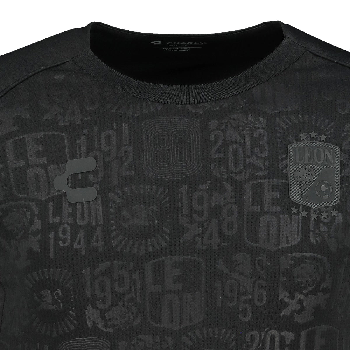Charly Leon Andres Guardado Long Sleeve 80th Anniversary Special Edition Jersey 24/25 (Black/Black) | SoccerWearhouse