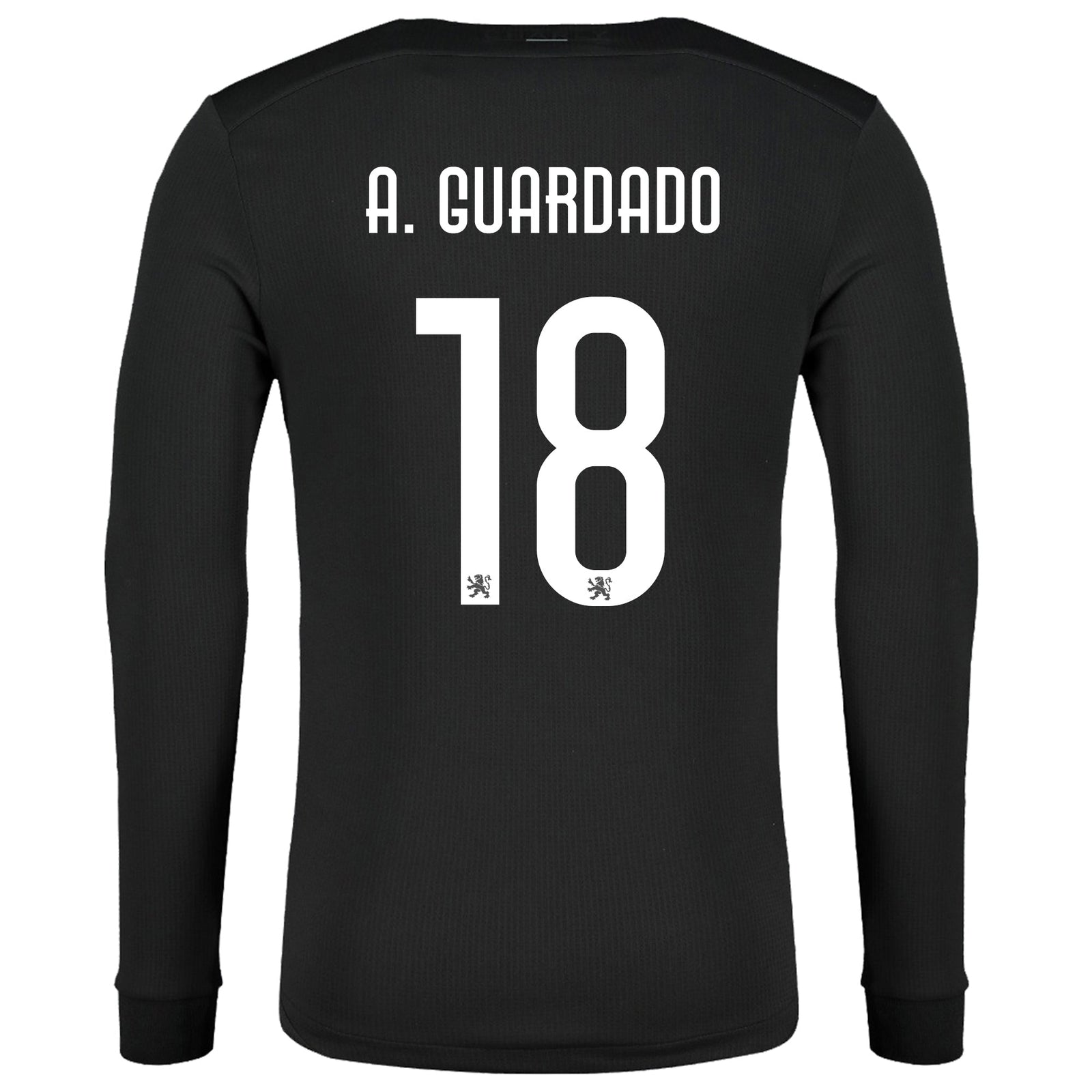Charly Leon Andres Guardado Long Sleeve 80th Anniversary Special Edition Jersey 24/25 (Black/Black) | SoccerWearhouse