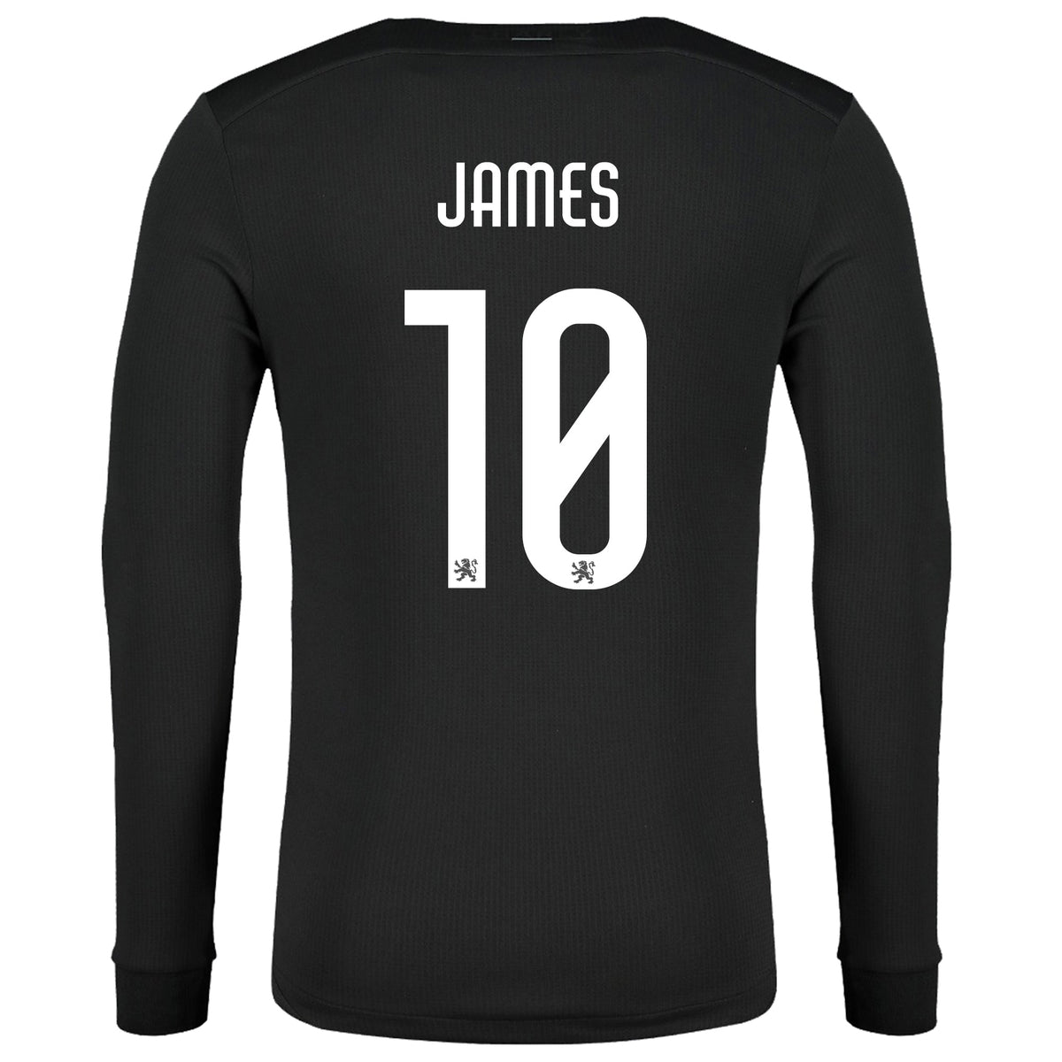 Charly Leon James Rodriguez Long Sleeve 80th Anniversary Special Edition Jersey 24/25 (Black/Black) | SoccerWearhouse