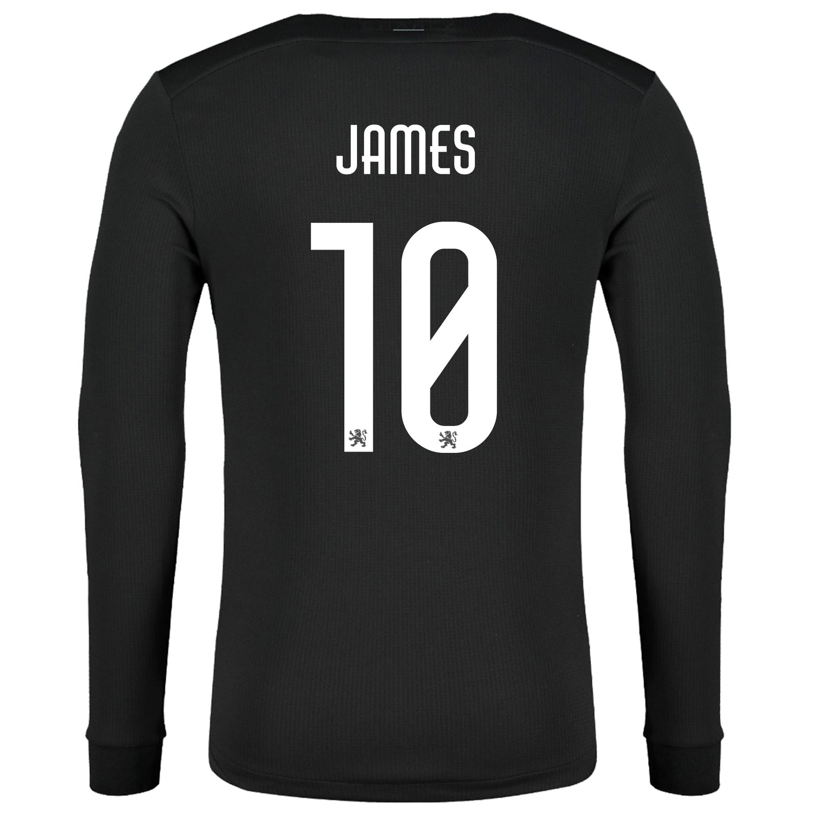 Charly Leon James Rodriguez Long Sleeve 80th Anniversary Special Edition Jersey 24/25 (Black/Black) | SoccerWearhouse
