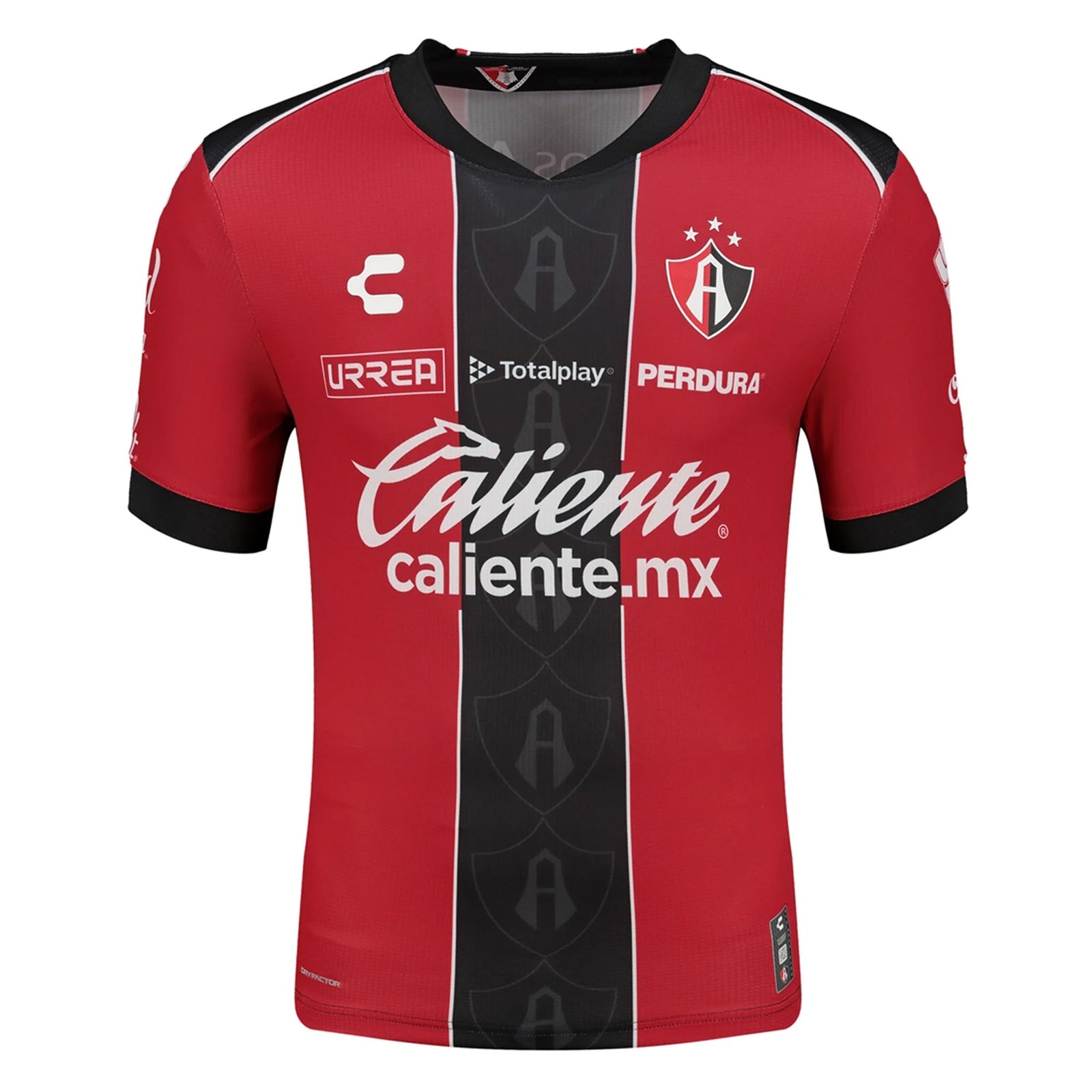 Charly Men's Atlas FC Home Jersey 25/26 (Red/Black) | SoccerWearhouse