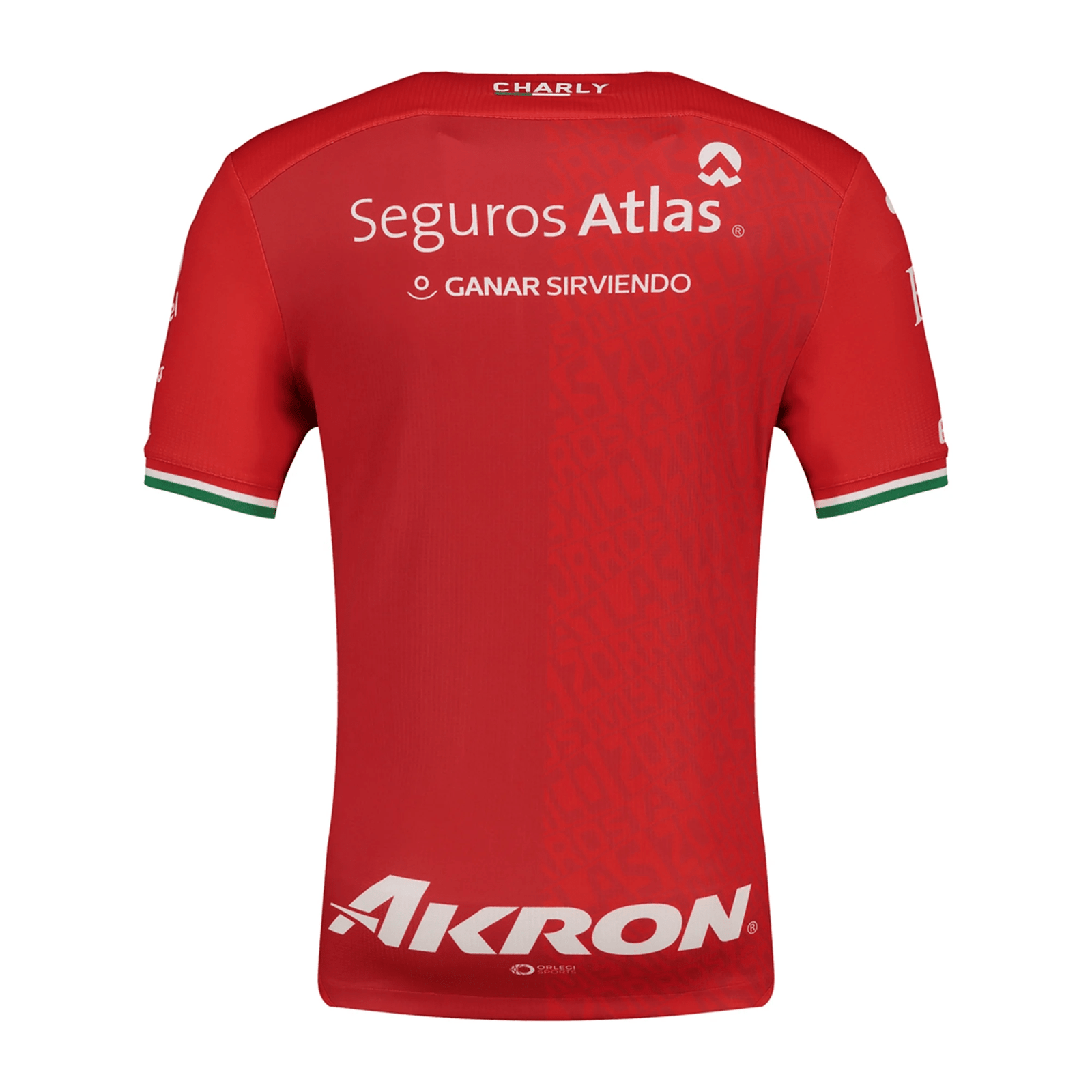 Charly Men's Atlas Third Jersey 25/26 (Red) | SoccerWearhouse