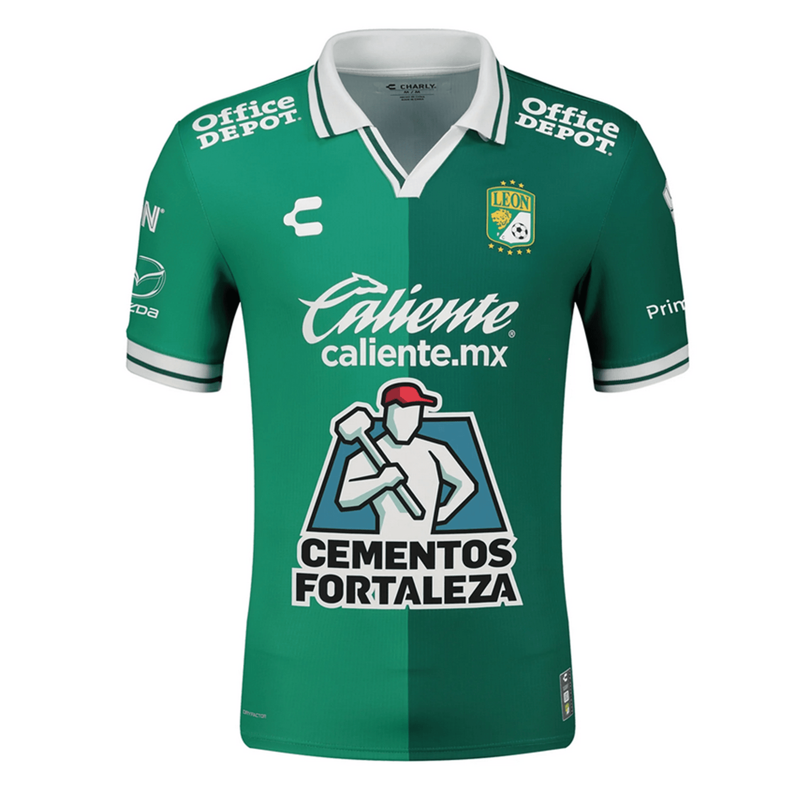 Charly Men's León 25/26 Authentic Third Jersey (Green Forest) | SoccerWearhouse