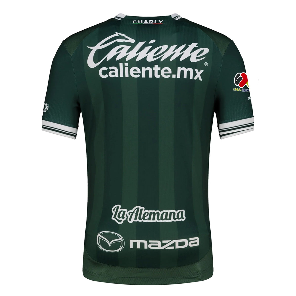 Charly Men's Leon FC Home Jersey 25/26 w/ BBVA Liga Patch (Green) | SoccerWearhouse