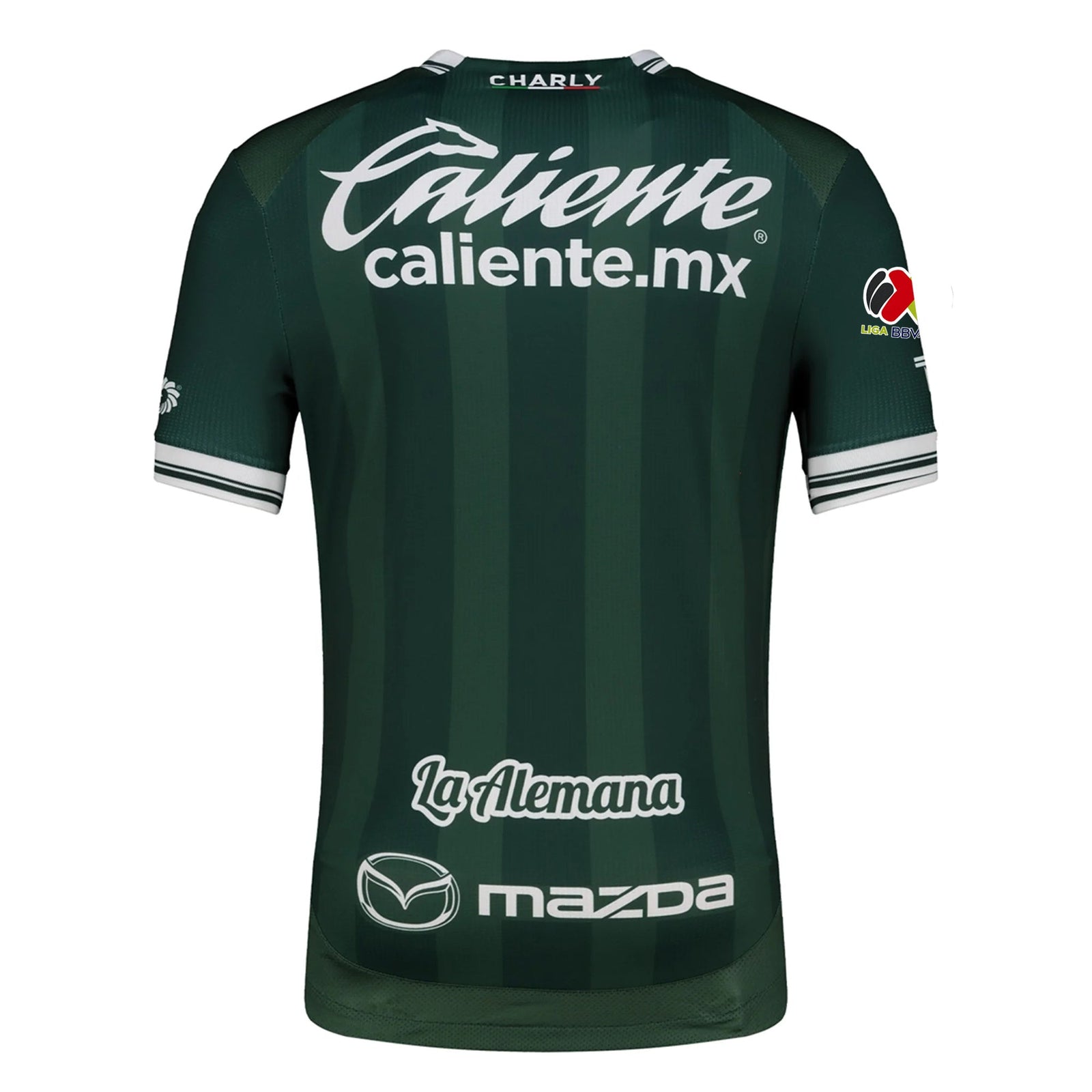 Charly Men's Leon FC Home Jersey 25/26 w/ BBVA Liga Patch (Green) | SoccerWearhouse