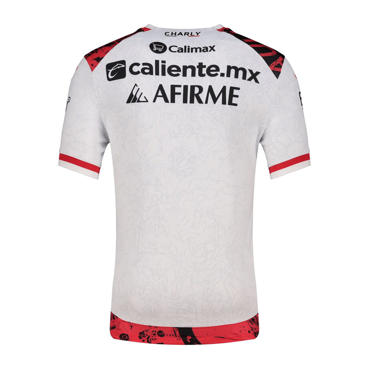 Charly Men's Xolos De Tijuana Away Jersey 25/26 (White) | SoccerWearhouse