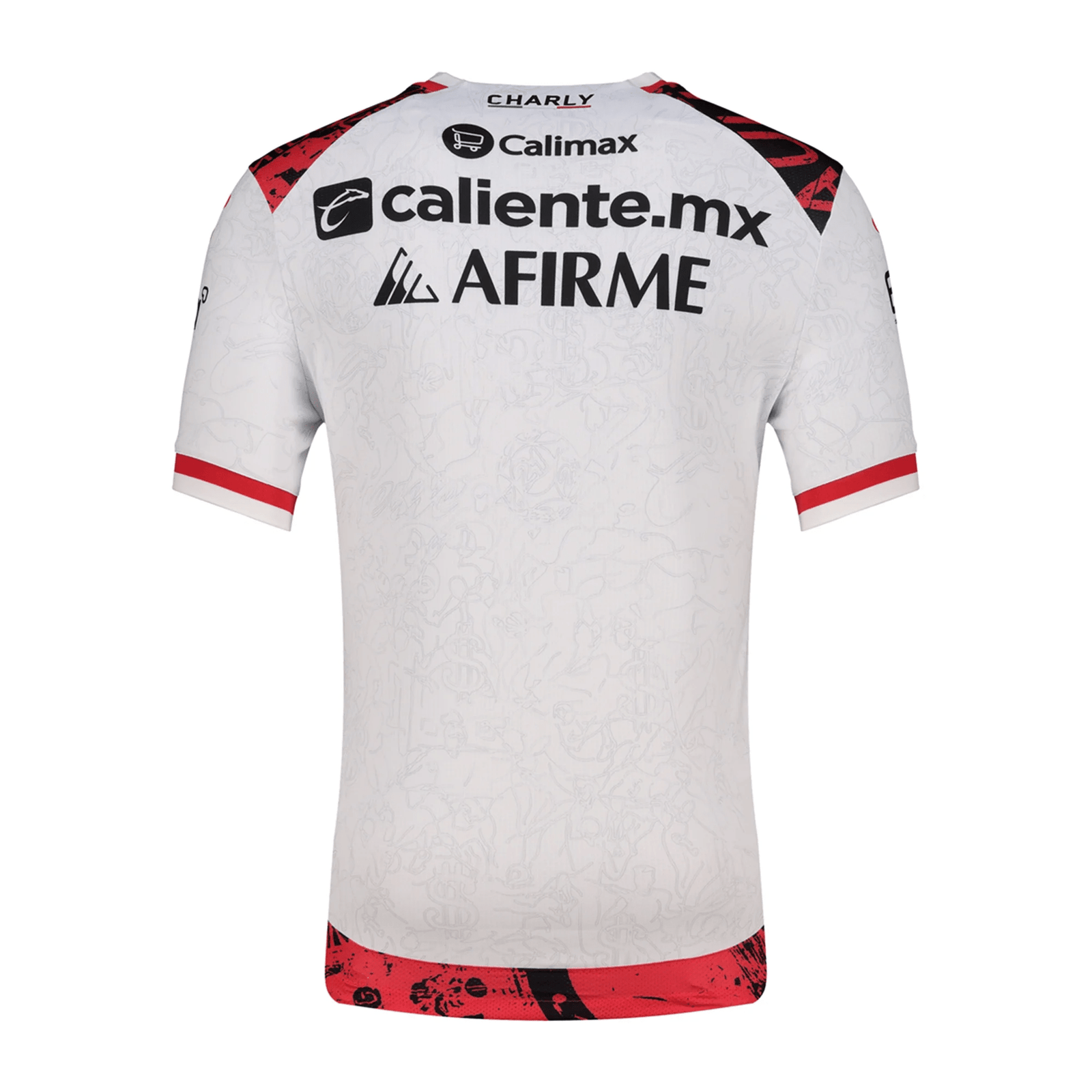 Charly Men's Xolos De Tijuana Away Jersey 25/26 (White) | SoccerWearhouse