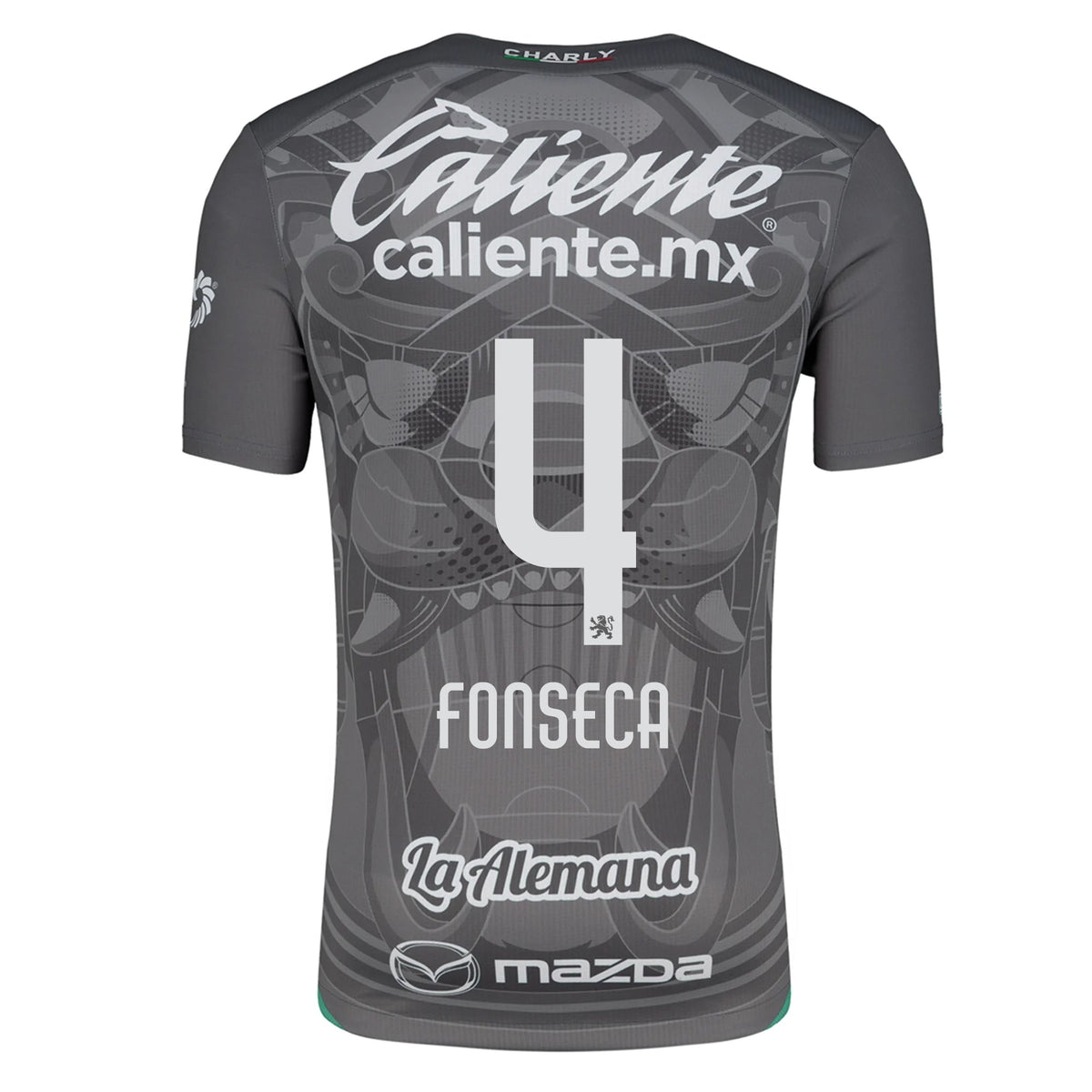 Charly Nicolas Fonseca Leon Third Jersey 24/25 (Grey/Green) | SoccerWearhouse