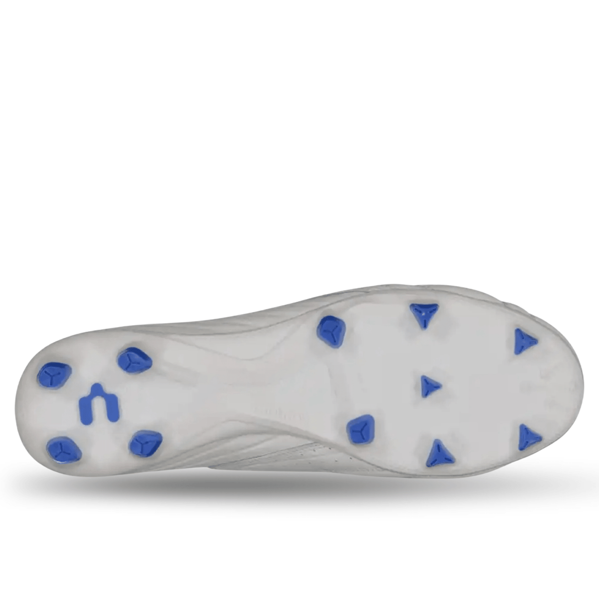 Charly Onore LT PFX Firm Ground Soccer Cleats (White/Royal) | SoccerWearhouse