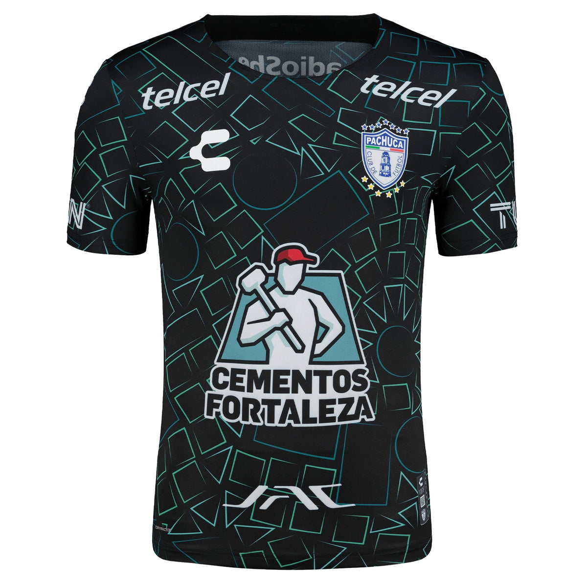 Charly Pachuca Away Goalkeeper Jersey 24/25 (Black) | SoccerWearhouse