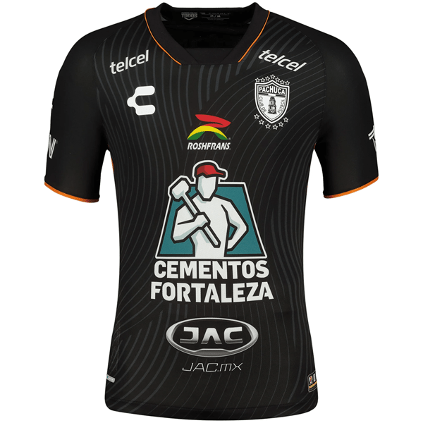 Charly Pachuca Away Jersey 23/24 (Black) | SoccerWearhouse