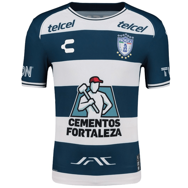 Charly Pachuca Home Jersey 24/25 (White/Navy) | SoccerWearhouse