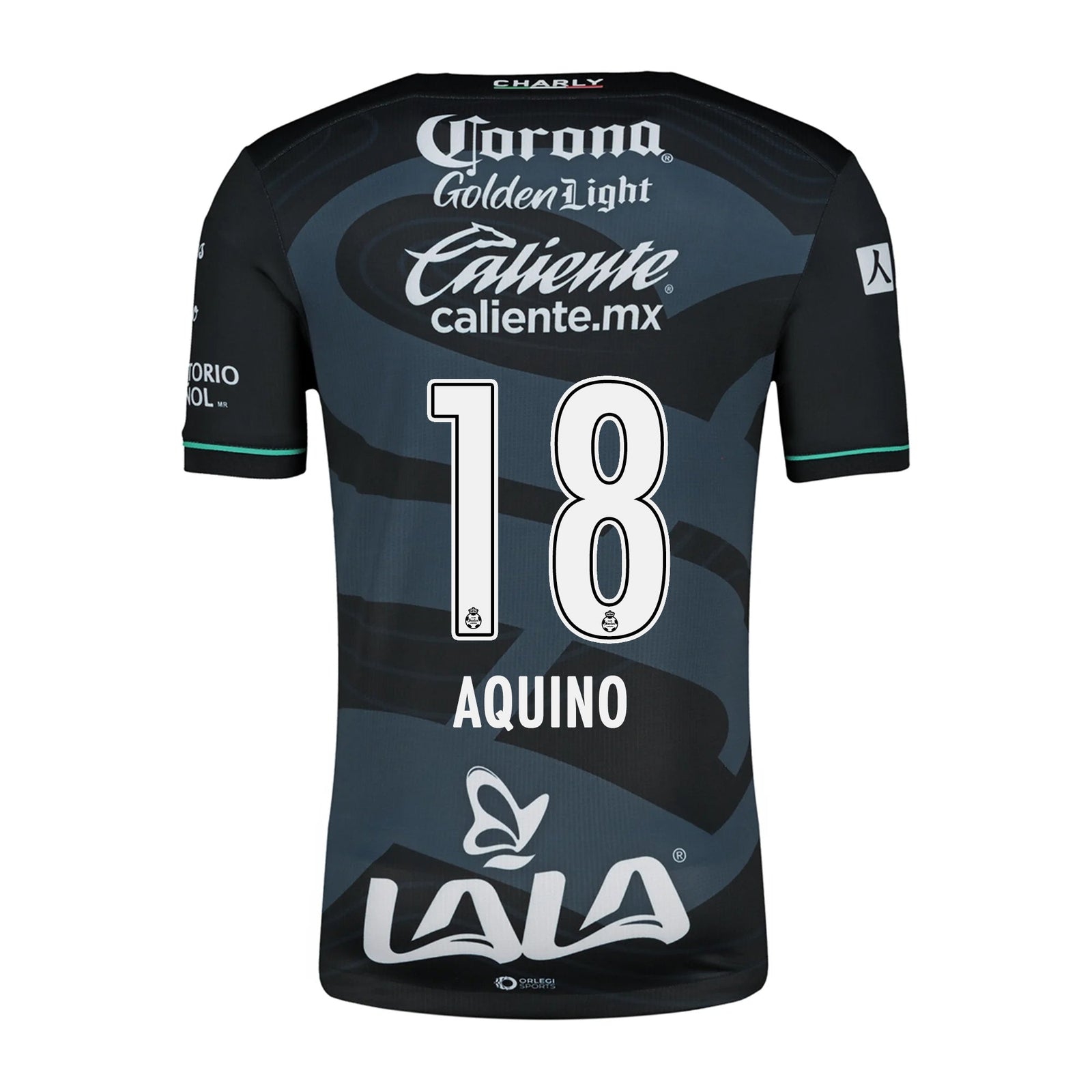 Charly Pedro Aquino Santos Third Jersey 24/25 (Black/Grey) | SoccerWearhouse